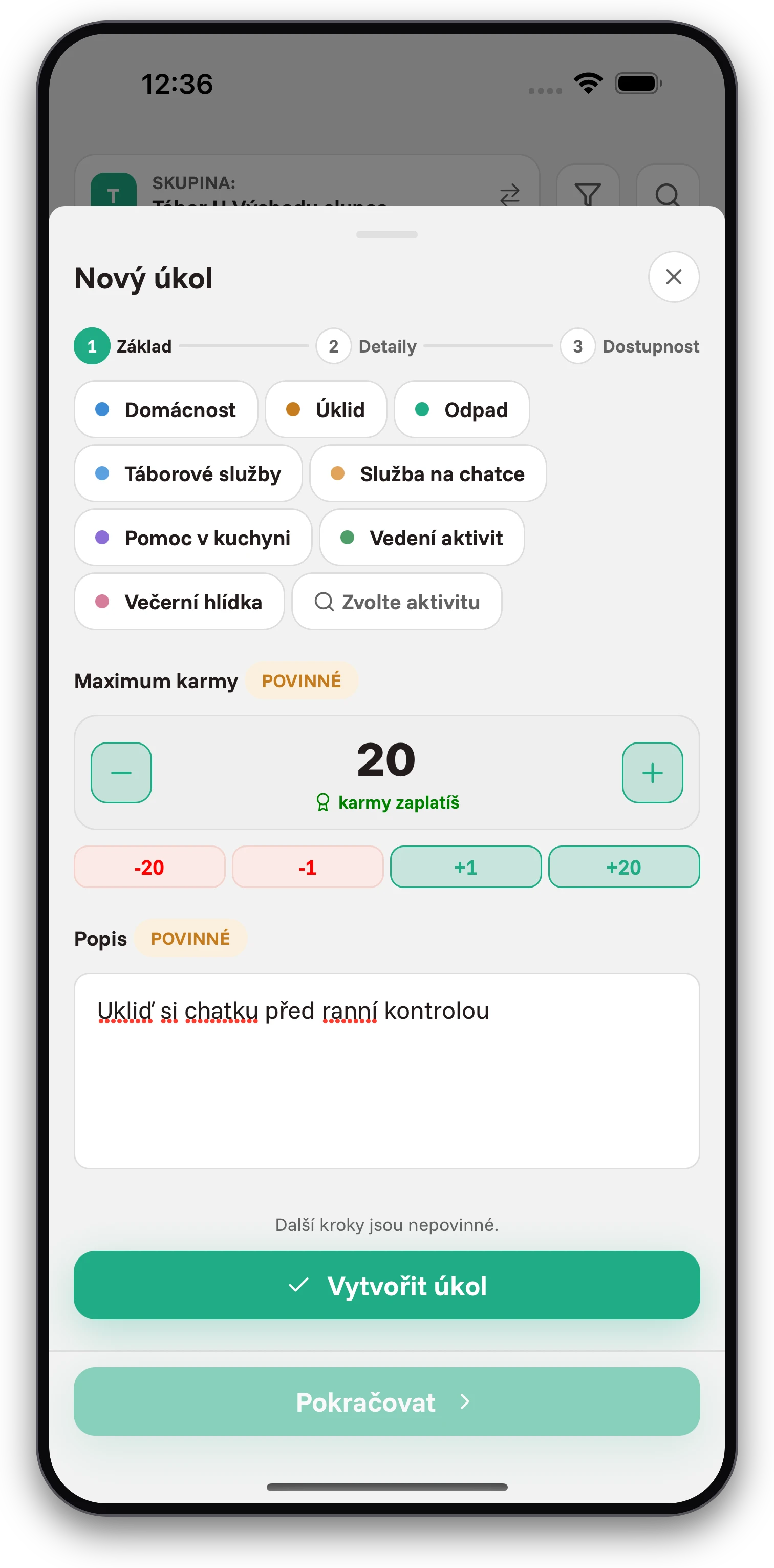 Screenshoty z aplikace Jobiro - Platby virtuální měnou. - Screenshot 1