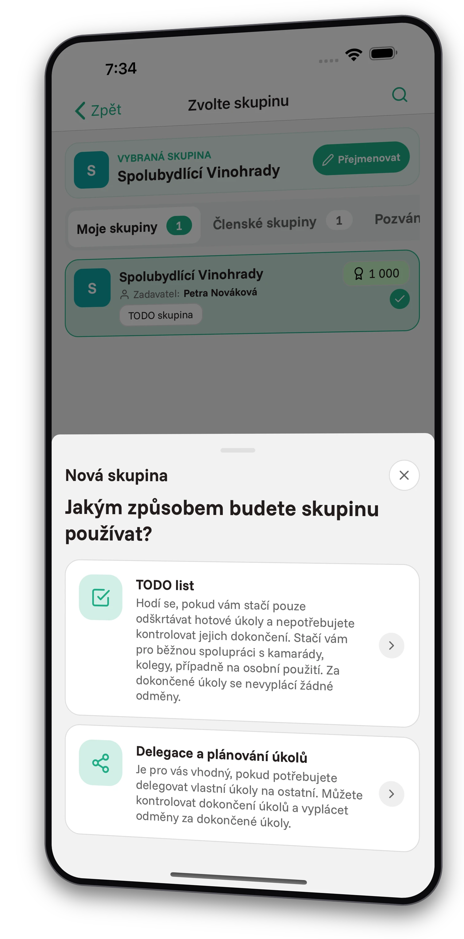 Screenshoty z aplikace Jobiro - Odměna za úkoly v podobě karmy. - Screenshot 3