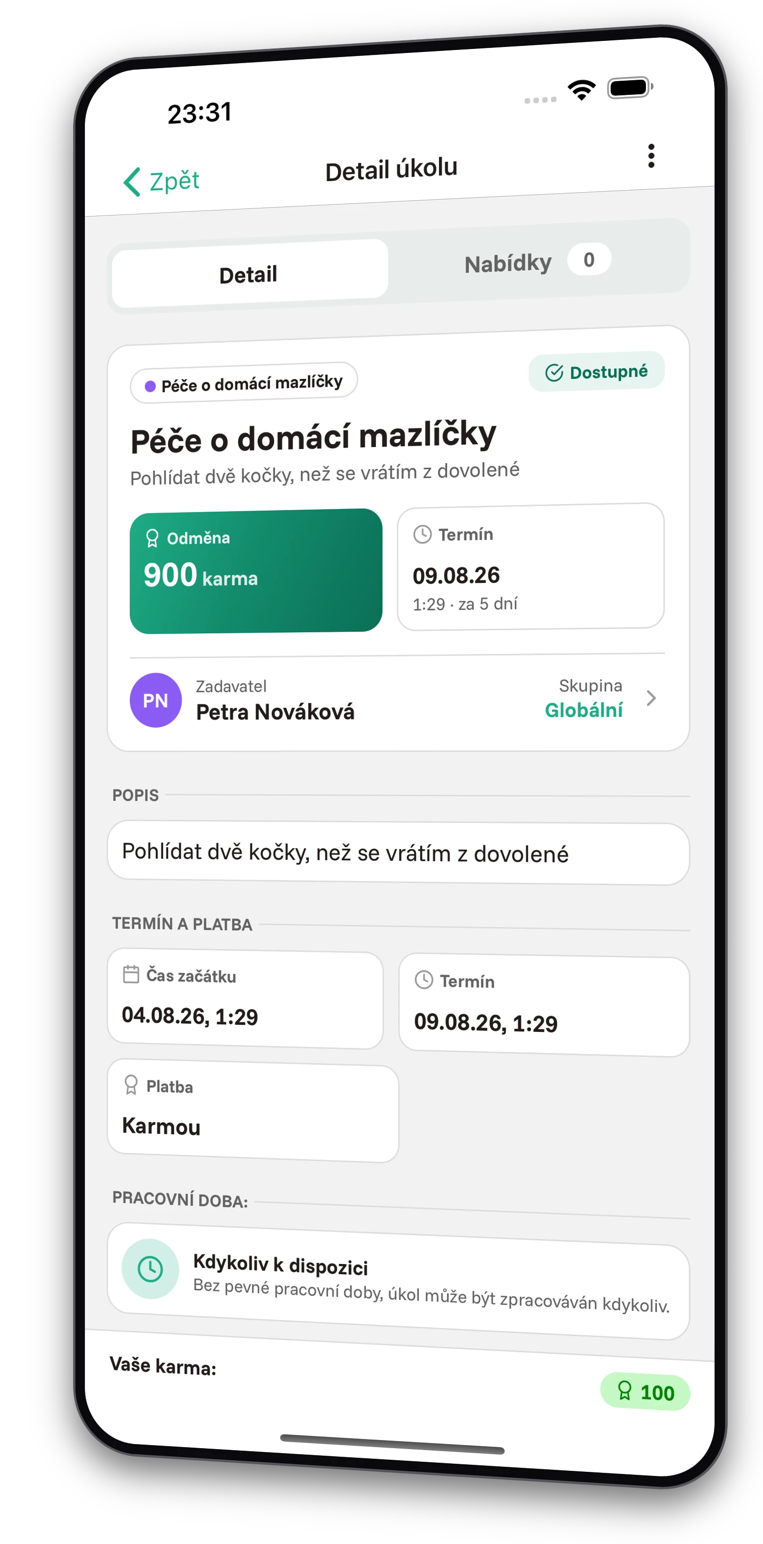 Sada screenshotů z aplikace Jobiro - Ukázka soukromých skupin pro studenty vysokých škol. - Screenshot 2